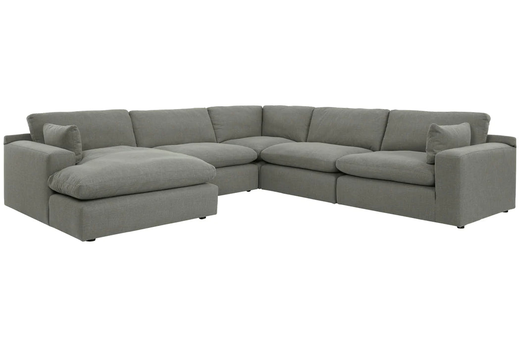 Elyza 5-Piece Sectional With Chaise