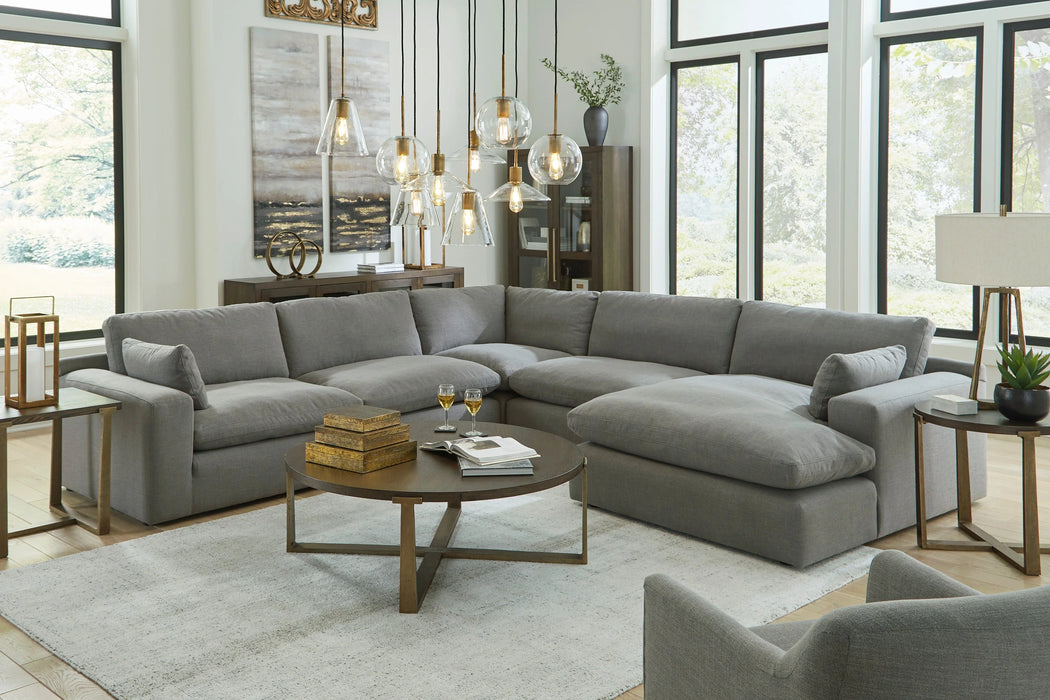 Elyza 5-Piece Sectional With Chaise