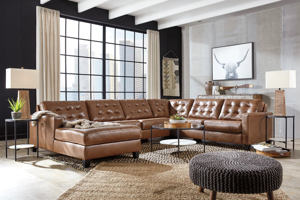 Baskove 4-Piece Sectional with Chaise by Ashley