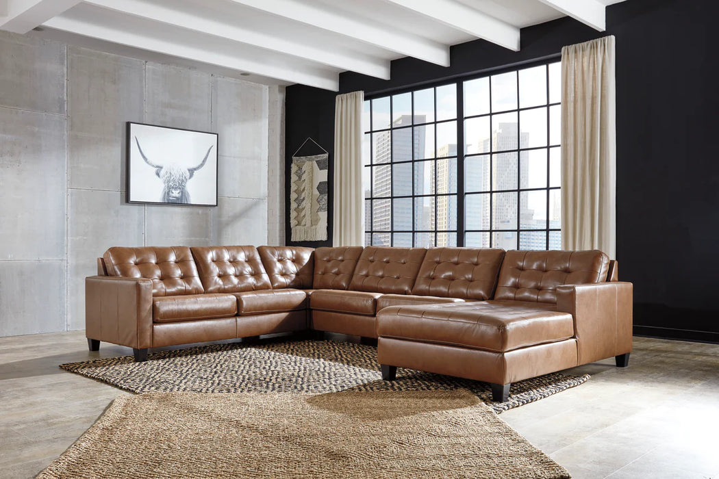Baskove 4-Piece Sectional with Chaise by Ashley