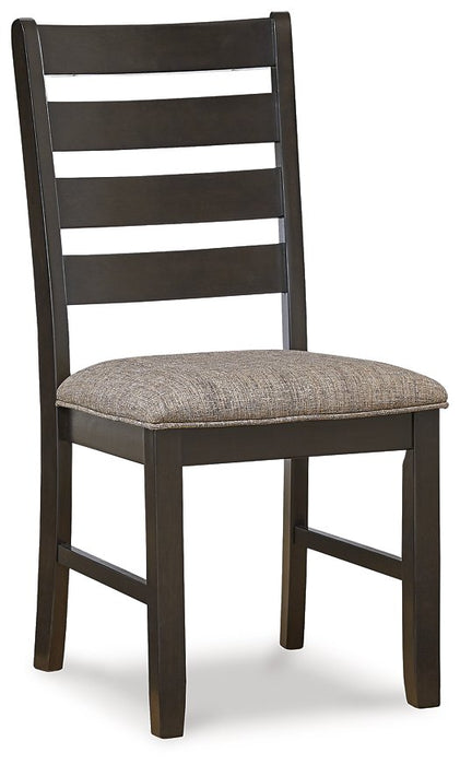 Ambenrock Light Brown/Dark Brown Dining Chair