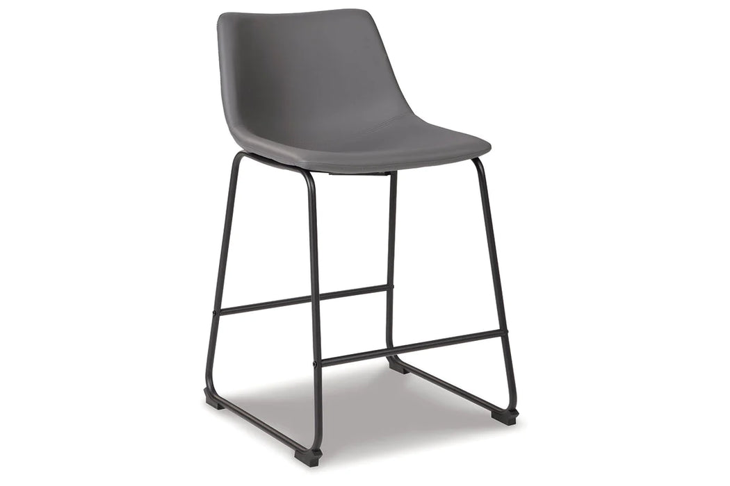 Centiar Gray Counter Height Barstool