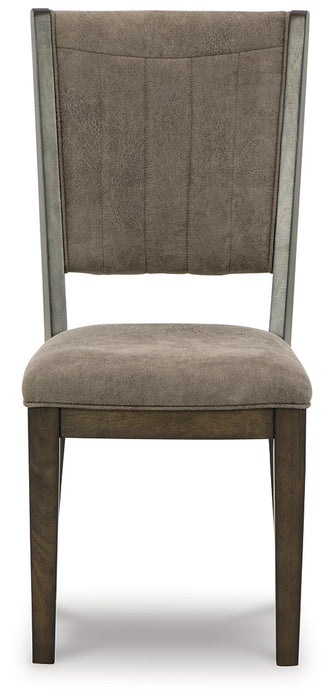 Wittland Dark Brown Dining Chair, Set of 2
