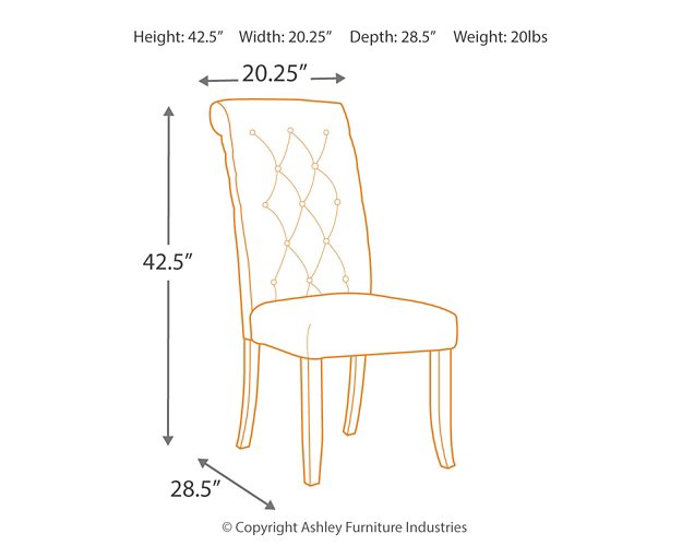 Tripton Graphite Dining Chair