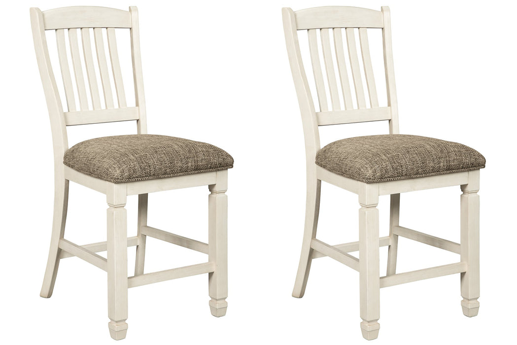 Bolanburg Two-tone Counter Height Bar Stool, Set of 2