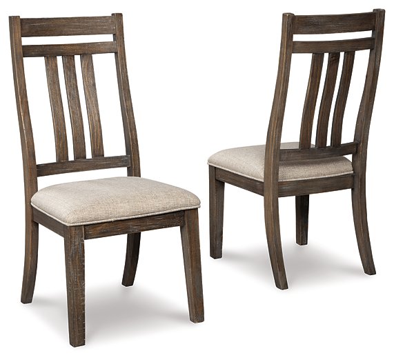 Wyndahl Rustic Brown Dining Chair, Set of 2