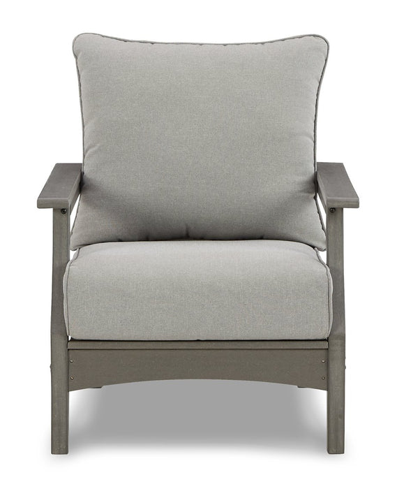 Visola Gray Outdoor Sofa Conversation Set