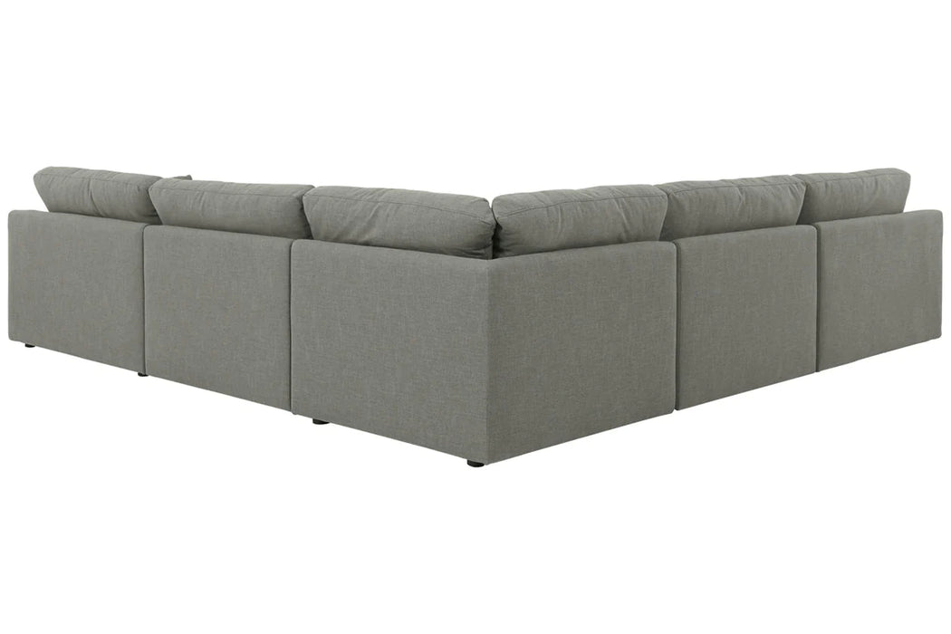 Elyza 5-Piece Sectional With Chaise