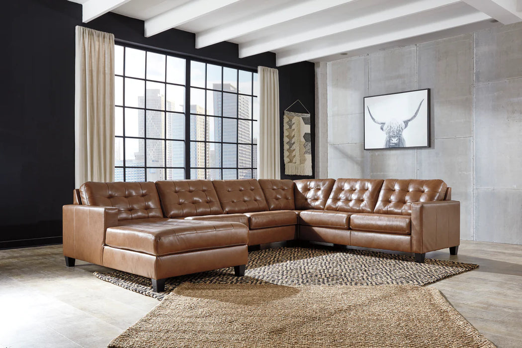 Baskove 4-Piece Sectional with Chaise by Ashley