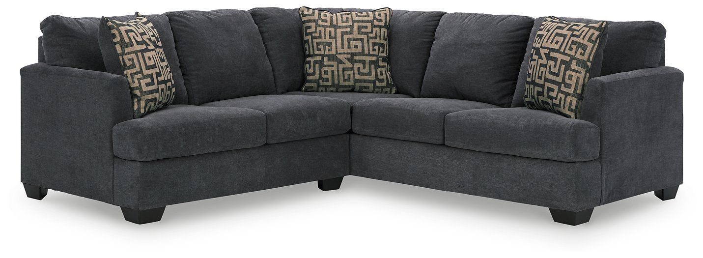 Ambrielle 2 Piece Sectional with Ottoman