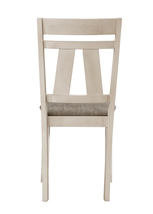 Maribelle Chalk/Gray Dining Chair, Set of 2