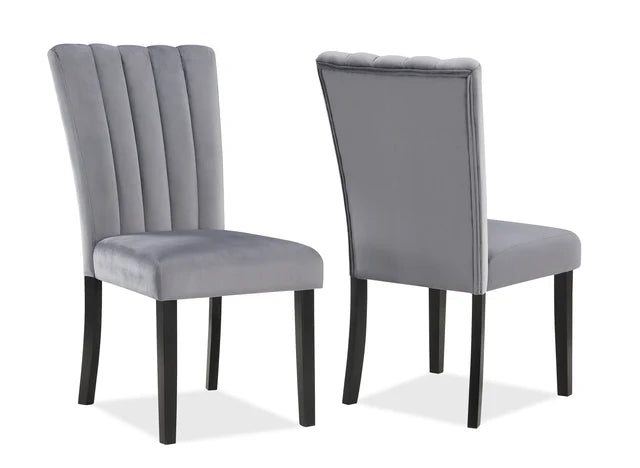 Pascal Gray Dining Chair, Set of 2