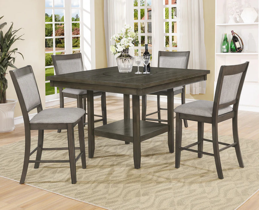 Fulton Gray Counter Height Dining Set