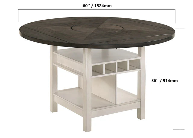 Conner Chalk/Gray Counter Height Table