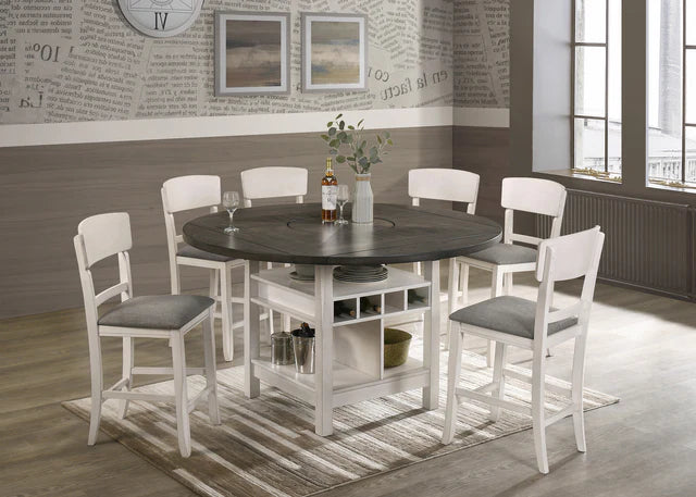 Conner Chalk/Gray Counter Height Dining Set