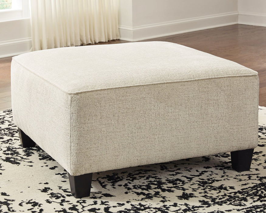 Abinger Natural Oversized Accent Ottoman