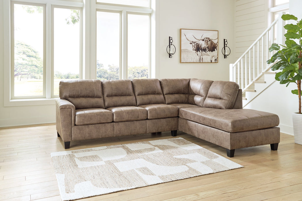 Navi Fossil 2-Piece Sectional  with Chaise