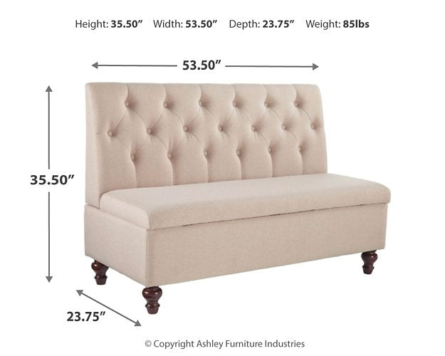 Gwendale Storage Bench