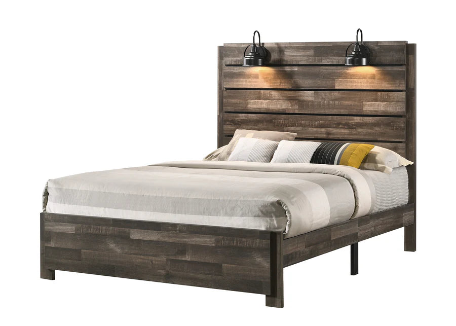 Carter Brown King Platform Bedroom Set