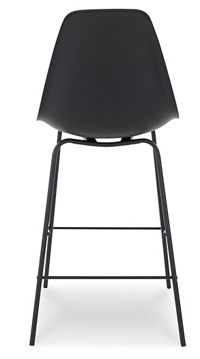 Forestead Black Counter Height Barstool