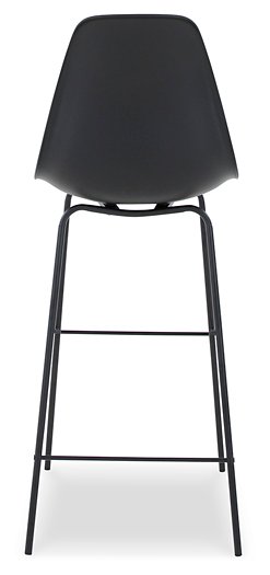 Forestead Black Bar Height Barstool