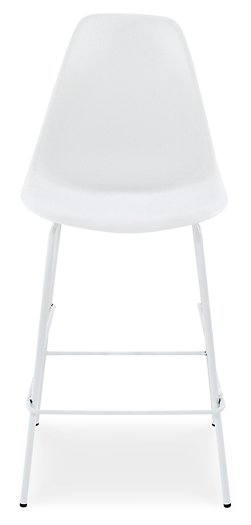 Forestead White Counter Height Barstool