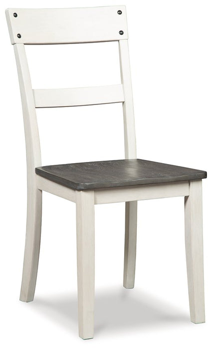 Nelling Two-tone Dining Chair (Set of 2)