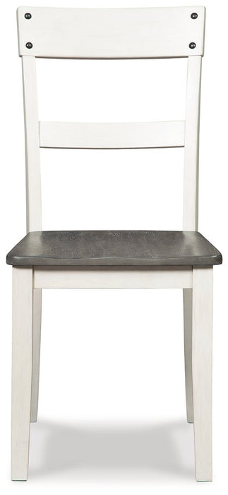 Nelling Two-tone Dining Chair (Set of 2)