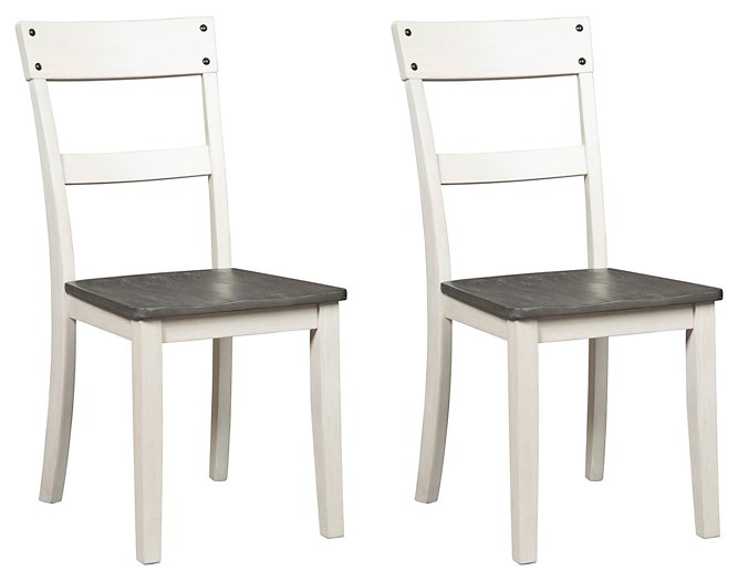 Nelling Two-tone Dining Chair (Set of 2)