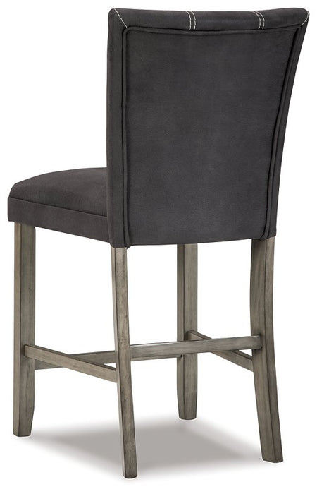 Dontally Two-tone Counter Height Barstool