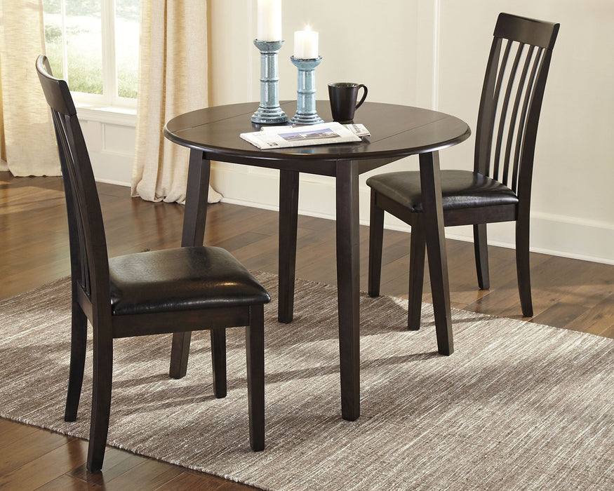 Hammis Dark Brown Dining Set