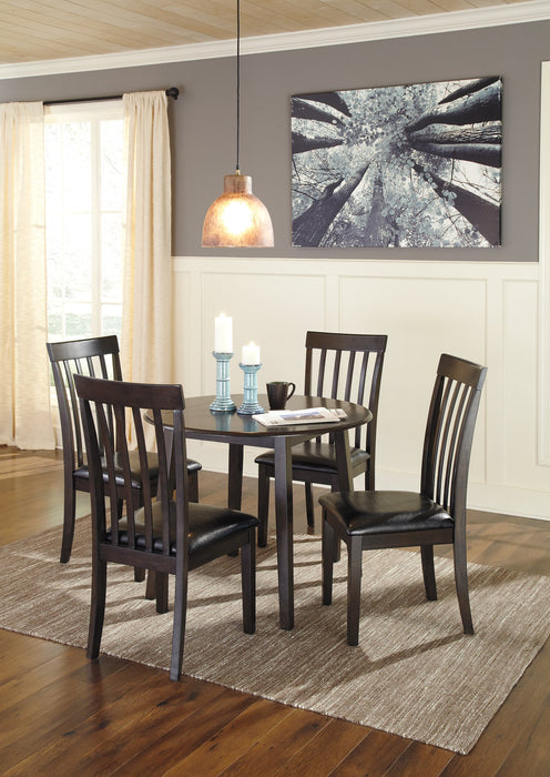 Hammis Dark Brown Dining Set