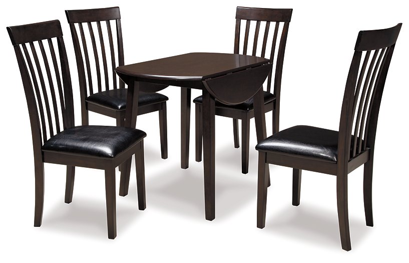 Hammis Dark Brown Dining Set