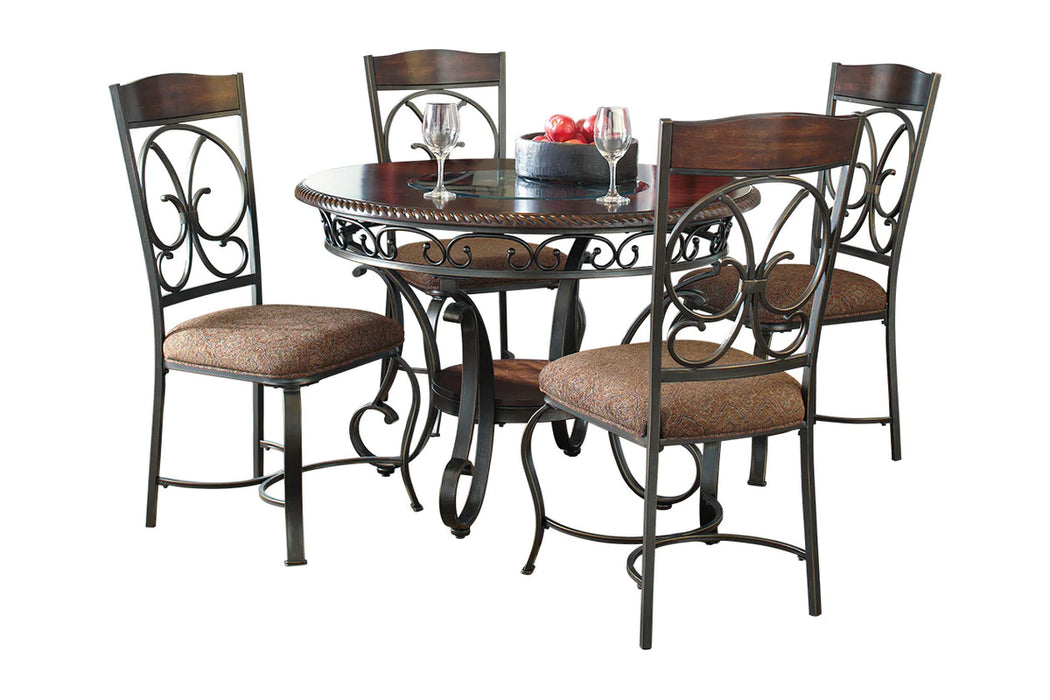 Glambrey Brown Dining Chair, Set of 4