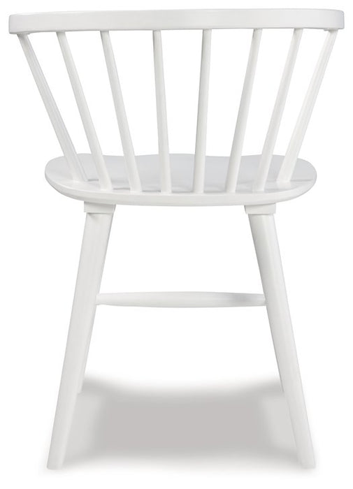 Grannen White Dining Chair (Set of 2)