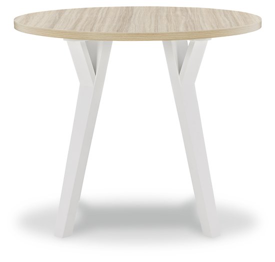 Grannen White/Natural Dining Table