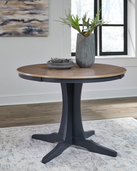 Landocken Brown/Blue Dining Table