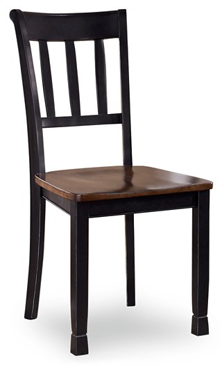 Owingsville Black/Brown Rectangular Dining Set