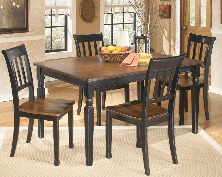 Owingsville Black/Brown Dining Table