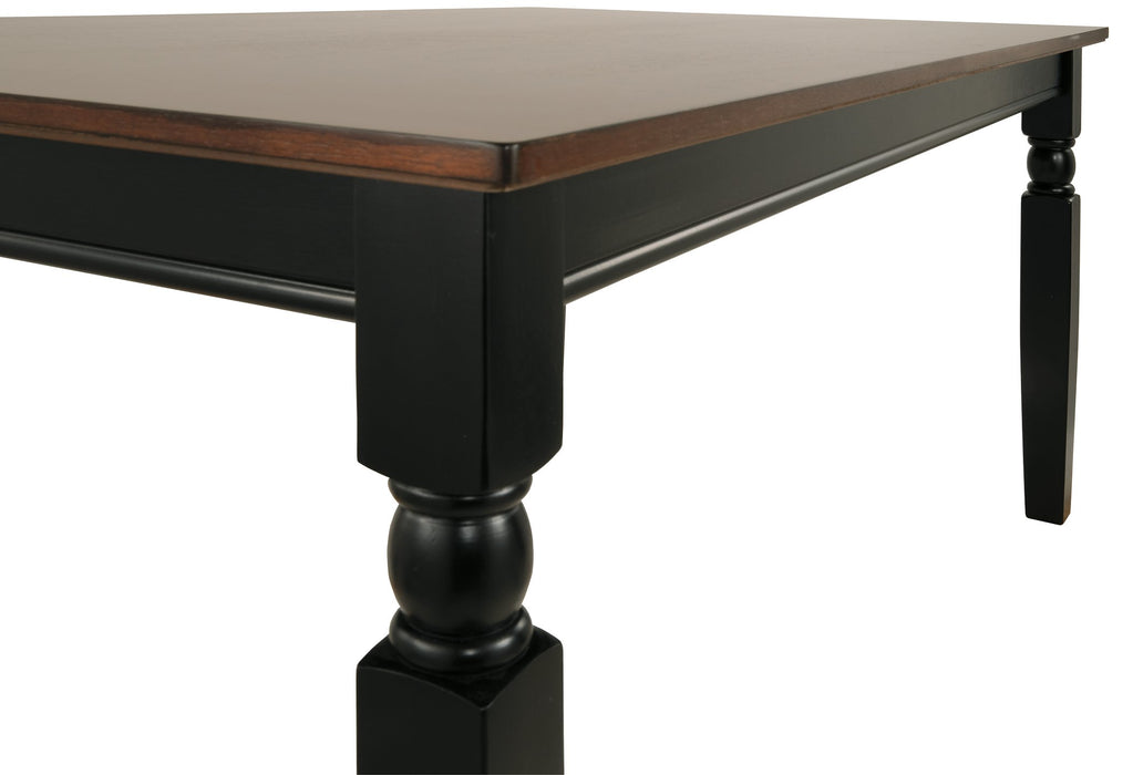 Owingsville Black/Brown Dining Table