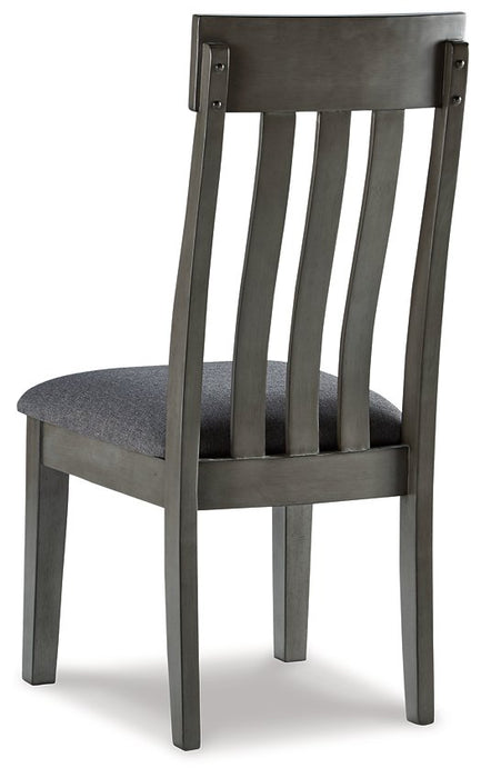 Hallanden Two-tone Gray Dining Chair