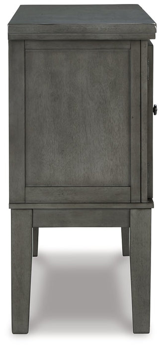 Hallanden Gray Dining Server