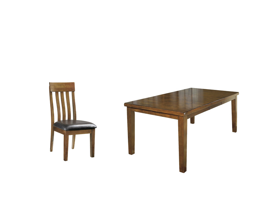 Ralene Medium Brown Extendable Dining Set