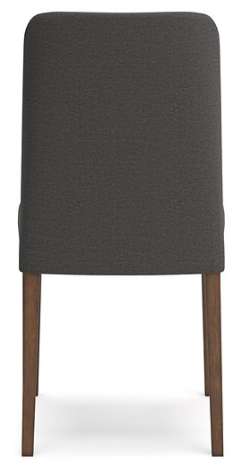 Lyncott Charcoal/Brown Dining Chair