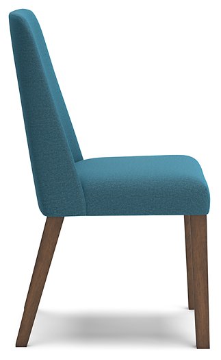 Lyncott Charcoal/Brown Dining Chair