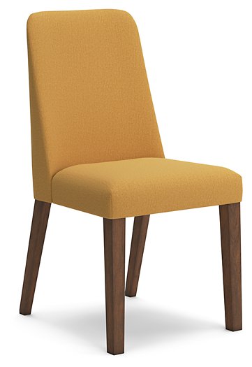 Lyncott Mustard/Brown Dining Chair (Set of 2)