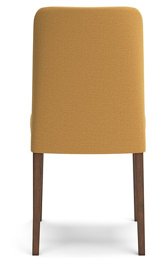 Lyncott Mustard/Brown Dining Chair (Set of 2)