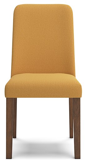 Lyncott Mustard/Brown Dining Chair