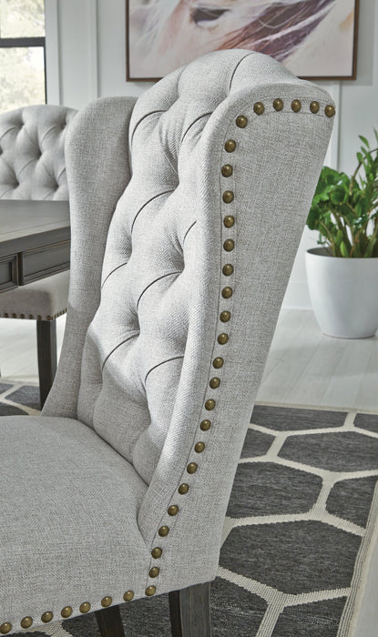 Jeanette Linen Dining Chair