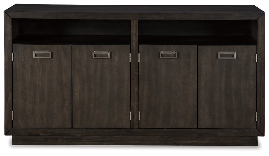 Hyndell Dark Brown Dining Server